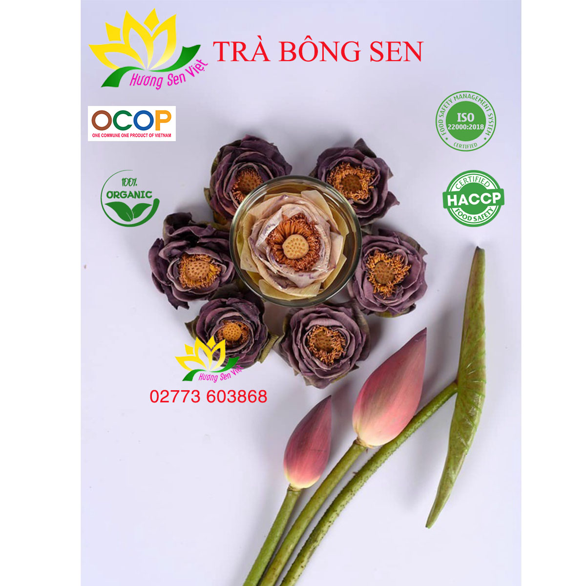 3. bông sen 01 túi